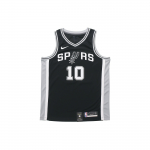 Nike NBA Swingman Džersis Icon Edition - Spurs DeRozan #10 Krep&scaron;inio Liemenė Vyri&scaron;ki Vir&scaron;utiniai Drabužiai Juoda 864509-018 L