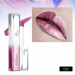 Pudaier Pearly Moisturizing Lip Glaze Star Shine Metallic Matte Vandeniui atsparus lūpų blizgesys Lūpų dažai Lūpų makiažas 08#