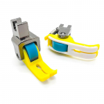 1 vnt. siauro ritinėlio pėdelė, skirta pramoniniams vienos adatos užrakto siuvimo ma&scaron;inos priedams 1PCS