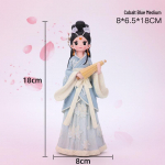 Rūmų stiliaus Hanfu skėtis: Studento dovana ir kelionių dekoras Colored Box Packaging