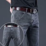 Džinsai Vyri&scaron;kos pavasarinės pėdos kelnės Slim Stretch laisvalaikio ilgos kelnės Vyri&scaron;kos kelnės 27