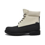 Timberland Patvarūs Smūgius Sugeriantys Vidutinio Ilgio Lauko Batai Vyri&scaron;ki Batai Juodi Balti A5YQW001 43.5