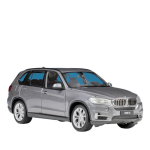 WELLY 1/24 BMW X5 visureigis lydinio automobilis liejinukai ir žaislinės transporto priemonės Automobilio modelis Miniatiūrinis mastelio modelis Automobilio žaislas vaikams pilka spalva