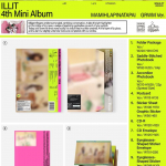 [POB] ILLIT [MAMIHLAPINATAPAI] 4-asis mini albumas GRWM ver. (NO STORE BENEFIT)