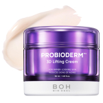 BOH Probioderm 3D Stangrinantis kremas 50ml Auk&scaron;tas Sausas Korėjieti&scaron;kas Naktinis Pieno Rūg&scaron;ties Bakterijų Kremas - Drėkinantis, Oda, Stangrumas, Elastingumas, Kosmetika, Kremas, purple