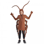 Suaugusiems vaikams berniukams Unisex Linksma &scaron;eimos grupė Cosplay karnavalas Tarakonas Kostiumas Gyvūno kombinezonas Helovino vakarėlio puo&scaron;ni suknelė Child ruda