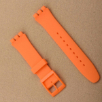 Silikoninis dirželis Swatch Mink&scaron;tas TPU laikrodžio dirželis 17 mm 19 mm guminis dirželis vyrams Moteri&scaron;ka diržo apyrankė 20 mm apyrankė Laikrodžio priedai 17mm