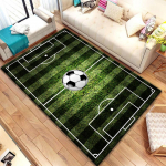 Futbolo nuotraukos Kilimėlis Futbolo aik&scaron;tės kilimas Svetainės apdaila Kilimėliai miegamajam Svetainės kilimėlis Namų įėjimo durų kilimėlis Vaikams 200cm by 160cm