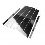5D anglies pluo&scaron;to modelio lango stulpelio juostos apdailos lipdukas, skirtas BMW 3 serijos E90 2005&ndash;2012 m.