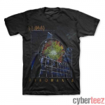 Def Leppard Unisex mar&scaron;kinėliai Pyromania Black Vintage DistresseD S