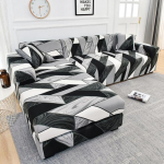 Elastingi sofos užvalkalai gyvenamajam kambariui L formos sofa Reikia pirkti tamprus kampinis sofos užvalkalas, užvalkalas fotelis 4-seater 235-300cm