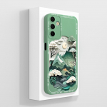 Telefono dėklas skirtas Samsung Galaxy A15 A 15 4G 5G dangtelis Prabangus mados dizainas matinis juodas kvadratas Auk&scaron;tos kokybės mink&scaron;tas skystas silikoninis apvalkalas, skirtas Samsung buferiui Samsung A15