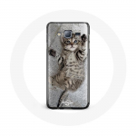 Coque pour samsung galaxy Grand prime chaton Bengal dormir