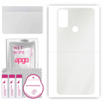 apgo Protective Skin Sticker for the back compatible with TCL 20Y, Wrap Film, Foil, Vinyl - Pattern Matte Transparent