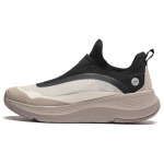 Li Ning Soft Go įsispiriami amortizuojantys neslystantys dėvėjimuisi atsparūs kvėpuojantys lengvi at&scaron;okantys žemo profilio laisvalaikio batai vyrams laisvalaikio batai AGLU105-3 43