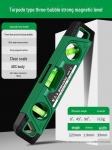 Mini magnetinis torpedos lygis &ndash; 230 mm medžio apdirbimo tiksli liniuotė three-bubble strong magnetic level