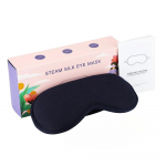 3 lygių kar&scaron;to kompreso elektrinė garinė akių kaukė 3D masažas Pastovi temperatūra I&scaron;manus tamsinimas &Scaron;ildomas kompreso padelis Miego ratilai po akimis