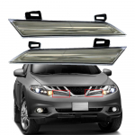 2 vnt. kairės + de&scaron;inės pusės priekinio žibinto at&scaron;vaito skydelis, skirtas Nissan Murano 2009 - 2014