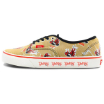 Vans Nuttsh X Authentic Series Madingi Patogūs Retro Žemakulniai Drobės Batai Unisex Sportbačiai Rudi Raudoni VN0A5KS9CCL 34.5