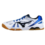 Mizuno Wave Medal 5 Patogūs universalūs žemi treniruočių batai Unisex sportbačiai Balti Mėlyni 81GA151514 40
