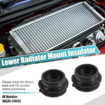 2pcs Lower Cushion Bushing Radiator Mount ulator For Toyota Avalon Camry RAV4