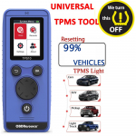 Universalus TPMS perskaitymo atstatymas padangų slėgis Aktyvuoti jutiklį atnaujinamas keliomis kalbomis TPS10 Veikia automobiliui, visureigiui, mikroautobusui, pikapui, lengvajam sunkvežimiui