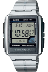 Casio rie&scaron;inis laikrodis Waveceptor radijo bangomis valdomas laikrodis WV-59RD-1AJF Vyri&scaron;kas Sidabrinis
