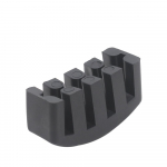 1vnt 5 Black Claw Rubber Mute Violončelės pratimų nutildymas