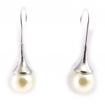 Les Tr&eacute;sors De Lily [J6246] - Boucles Cr&eacute;ateur 'Perla' ivoire