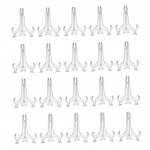 20x dekoratyvinis lėk&scaron;tės laikiklis Ekrano stovas molbertas paveikslų rėmelis 3 colių 3inch gryna