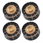Elektrinės gitaros tonų garsumo valdymo rankenėlės, skirtos EPI/LP elektrinei gitarai 4PCS