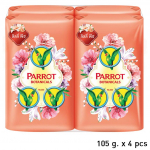 Parrot (Nokkaew) Botanical Soap Bar 70 g / 105 g x 4 pcs - Thai 105g x 4 pcs
