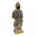 Verse Embroidered Islamic Armor Figurine | Armed Warrior Islamic Accessory | Islamic Table Decor | Islamıc Office Gift | Islamıc Home Decor