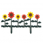 Stabilios tvoros plok&scaron;tės Sodo dekoras &bdquo;pasidaryk pats&ldquo; Puikus, patvarus, ry&scaron;kus sodo apvadas Sunflowers