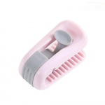 2 vnt Neslystantis antklodės segtukas Antklodės segtukai plastikiniai antklodės Tvirtinimo elementas Užvalkalas Antklodės paklodės fiksatorius HMKH YSXX 2pcs rožinė