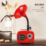 &bdquo;Bluetooth&ldquo; garsiakalbis &bdquo;Retro&ldquo; medinis ne&scaron;iojamasis dėžutės belaidis mini garsiakalbis lauke skirtas garso sistemai TF FM radijas Muzika MP3 žemųjų dažnių garsiakalbis