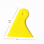 3/5 cm pločio automobilio lipdukai Anti Scratch Durų slenksčio apsauga Guminė juostelė Anglies pluo&scaron;to automobilio slenksčio apsauga Buferio plėvelė scraper yellow