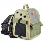 Kačių krep&scaron;ys Ne&scaron;iojamas erdvinis naminių gyvūnėlių kuprinės kabina Kačių mokyklinis krep&scaron;ys &scaron;uniui Kuprinė katės sulankstomas ir kvėpuojantis didelis