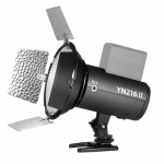 YONGNUO YN216II dvispalvis LED vaizdo ap&scaron;vietimas 24 W didelės galios fotografijos &scaron;viesa 2700K-9900K pritemdoma