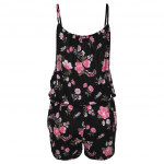 Moteri&scaron;kas atostogų mini žaidimų kostiumas Moteri&scaron;ki spausdinti vasaros &scaron;ortai kombinezonas XL