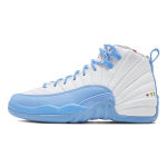 Air Jordan 12 Retro GS Emoji Vaikų sportbačiai Balti University-Blue Lemon-Venom DQ4365-114 36 white