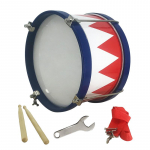 8 colių metalinis būgnų rinkinys medinis būgnas su dirželiu būgnų lazdelės