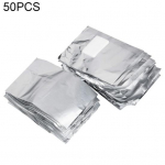 50 vnt. nagų lako valiklis, sumirkantis gelio folija, akrilo &scaron;alinimo vatos pagalvėlės