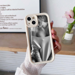 Sky Eye Ladder telefono dėklas, skirtas iPhone 15 14 13 Pro Max Samsung A15 A25 A24 Huawei Honor 90 Angel Eye mink&scaron;tas dangtelis A32 Hot Girl Twerk It Swag Art Design for iPhone 6
