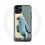 Coque Iphone 13 mini Perruche bleu