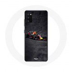 Coque pour Samsung Galaxy S20 plus Formule 1 Max Verstappen F1 noir rouge et jaune