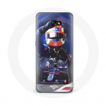 Coque pour Samsung Galaxy A3 2016 Formule 1 Pierre Gasly Pilote automobile F1 Rouge Bleu