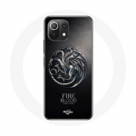 Coque pour Xiaomi Mi 11 Lite Game Of Thrones Targaryen de feu et de sang