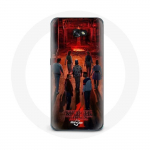 Coque pour Samsung Galaxy A3 2017 Stranger Things Affiche Equipages Fan Art Saison 4