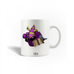 League of Legends Purple Caster Minions poliruotas keraminis puodelis